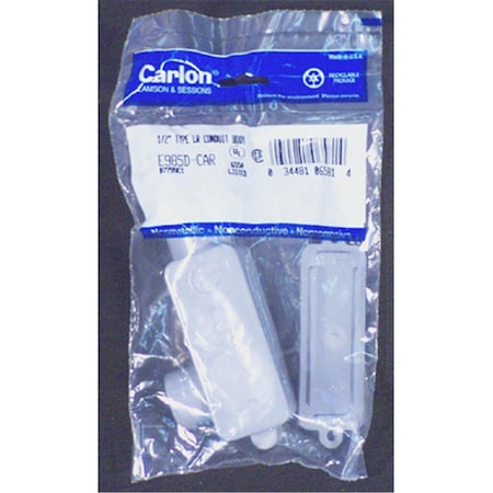 V3Gate Thomas And Betts Lamson .50in. Non Metallic Conduit Body Type LR E985D-CTN